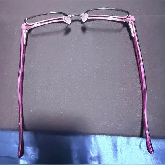 New Purple designer Rectangular Eyeglass frames - Picture 11 of 11